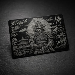 Samurai Metal Card