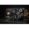 Floral Elegance Metal Card | CustomCardZA