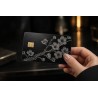 Floral Elegance Metal Card | CustomCardZA